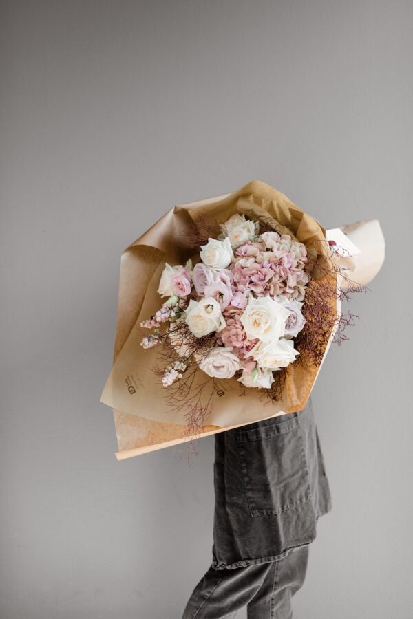 Bouquet of pastel flowers by Lela Design 1