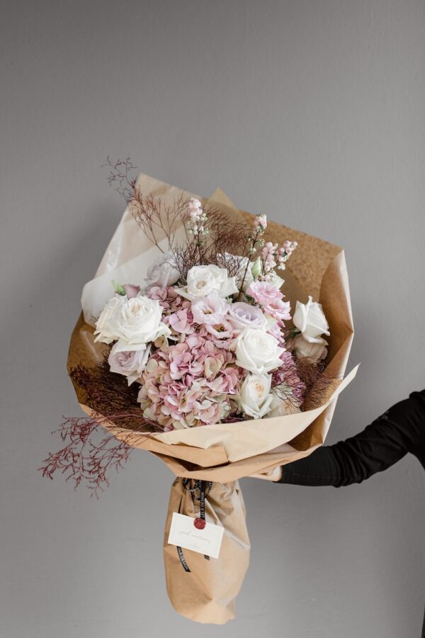 Bouquet of pastel flowers by Lela Design 2