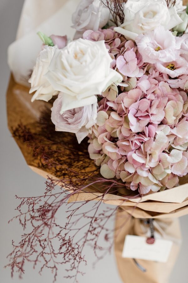 Bouquet of pastel flowers by Lela Design 3