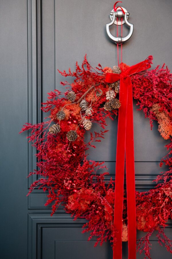 Red Christmas Wreath1