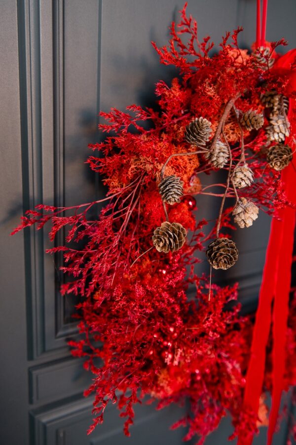 Red Christmas Wreath2