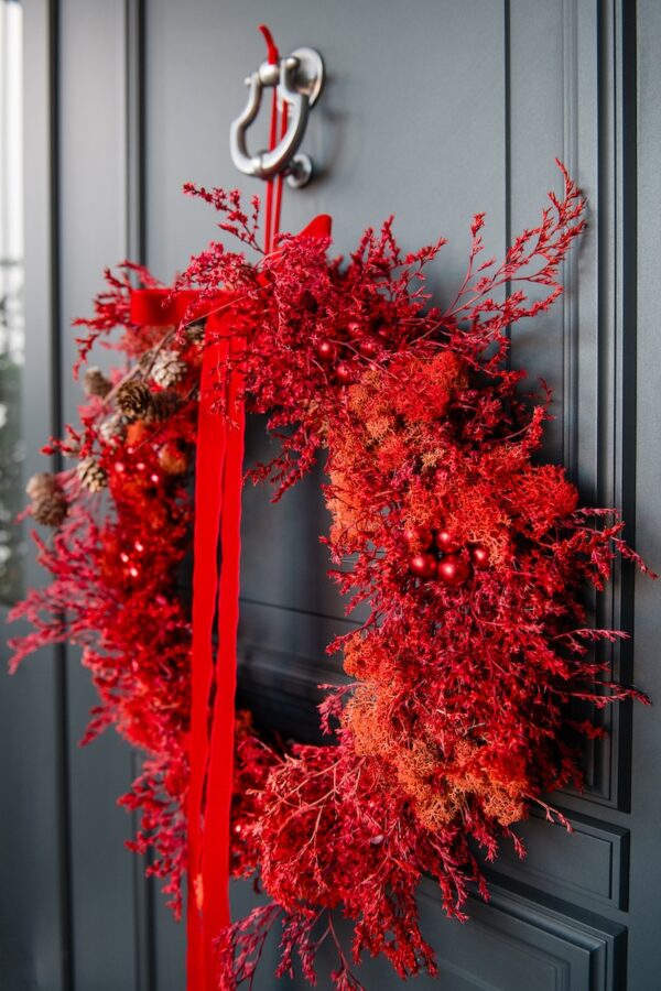 Red Christmas Wreath3