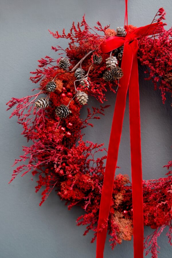 Red Christmas Wreath6