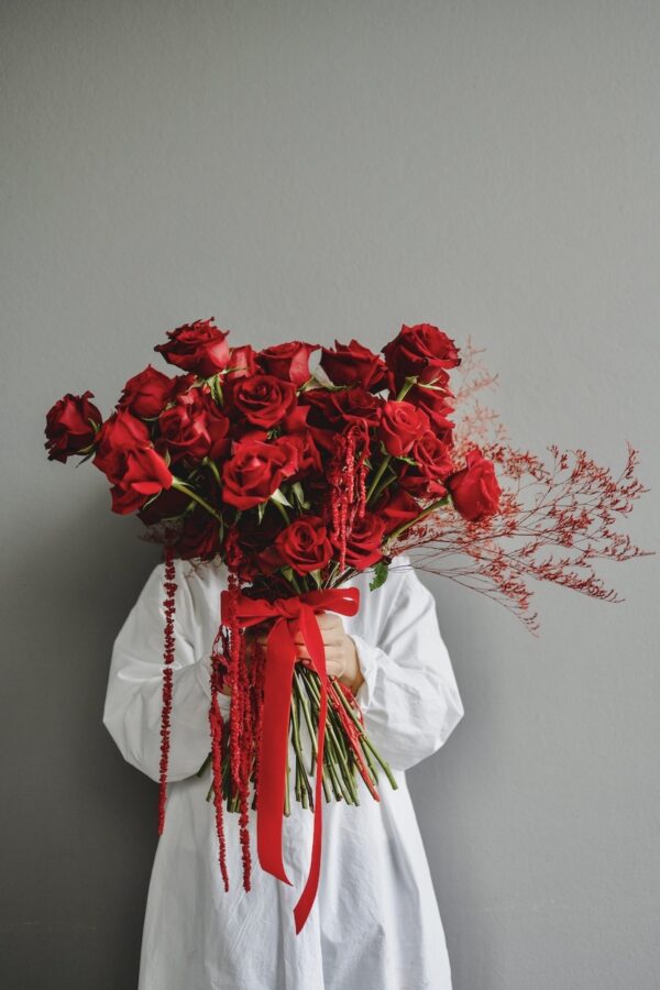 Bouquet of red roses 1