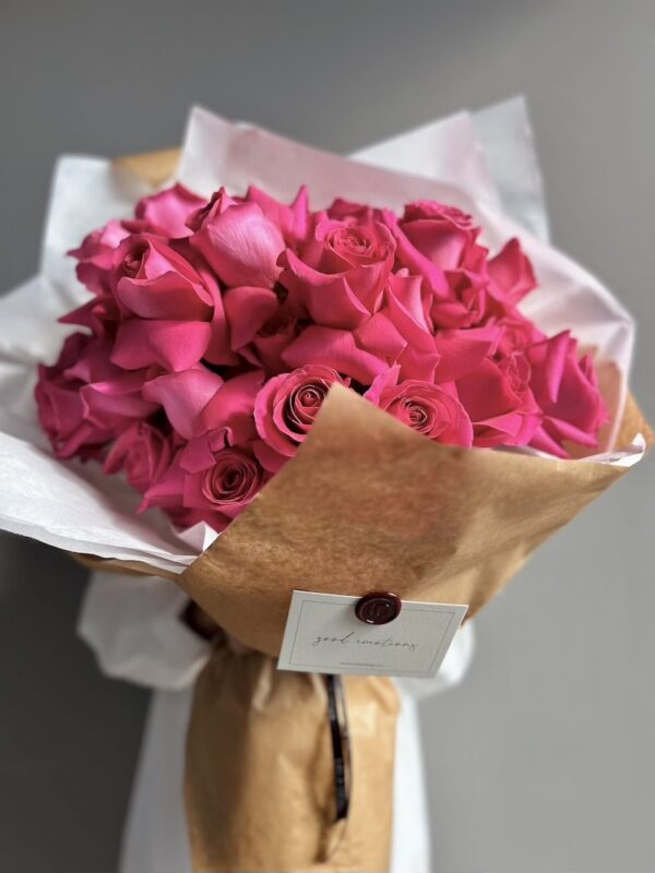 Buket od Pink Floyd ruža by Lela Design 1