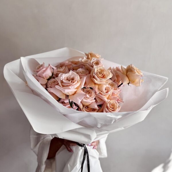 Buket pastelnih ruza by Lela Design - dostava cvijeca Zagreb 4